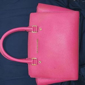 Hot pink Michael Kors Selma